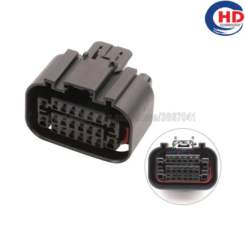 22pin auto waterproof   electric   plastic  wire   harness   connector 1-2385466-1