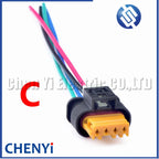 4 Pin Automotive waterproof connector sensor Wire harness Plug 9363600-02 9366362-03 8509441-04 A0285452726 A0285458326