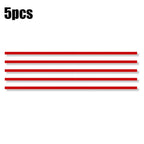 Car Front Hood Reflective Sticker Grille Moulding Red Decoration Strip Sticker Waterproof Car Exterior Reflective Sticker Decals