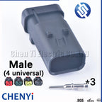 3 Pin Auto Waterproof engine oil pressure camshaft sensor Plug Connector 776523-1/2/3/4 776429-1 For CAT Excavator Carter