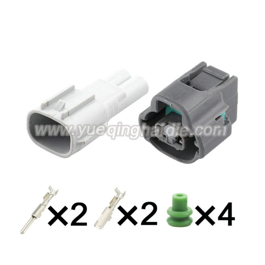 2PIN Auto Electrical Sensor Plug Waterproof Automotive 2mm Connector For Lexus Toyota Solenoid 7282-8120-40 7283-7526-40