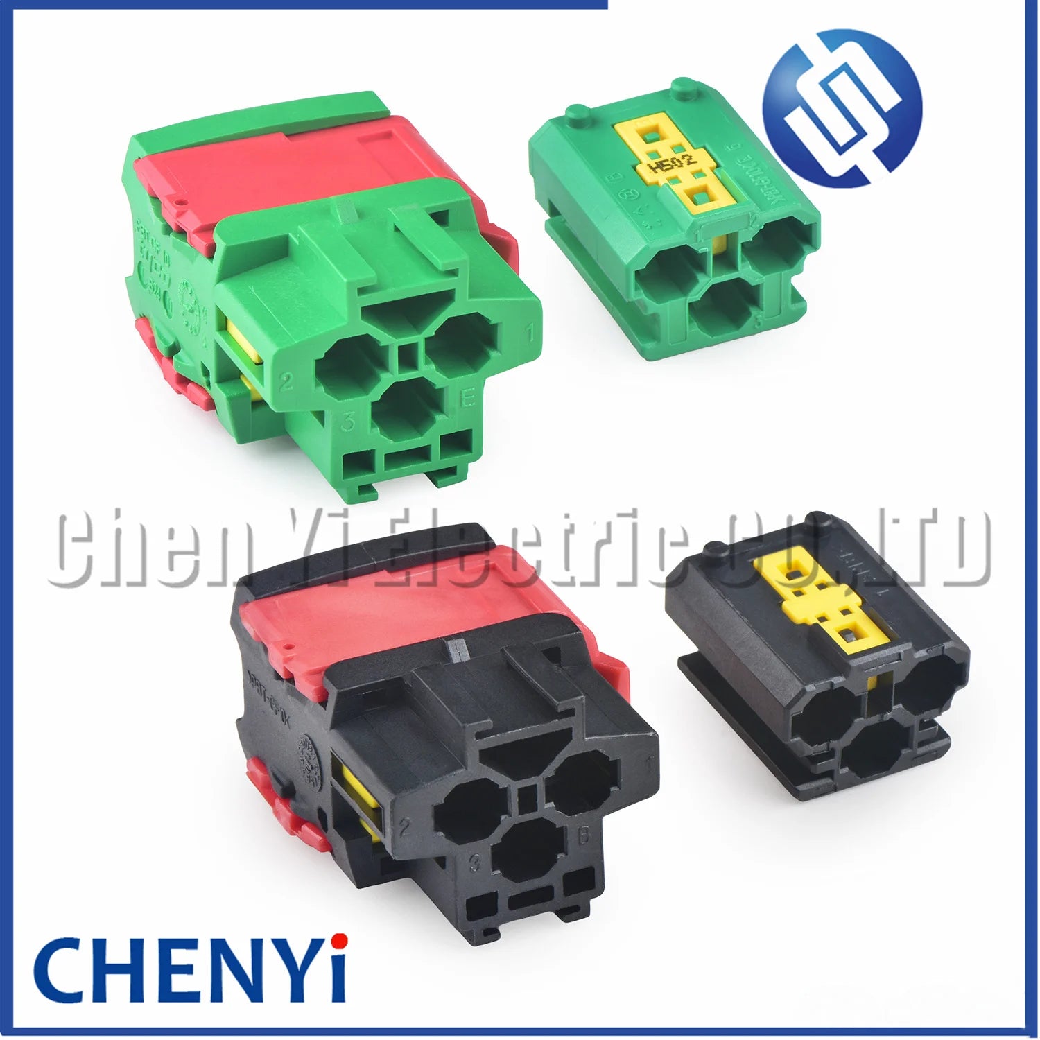 3 Pin Auto Fuse box connector Engine cooling fan harness plug 1544226-1 1544225-1 1544225-3 1544226-3 For Peugeot Citroen