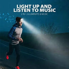 Winter Men Beanie Hat with LED Light Rechargeable Knitted Hat for Woman Cap Night Running Fishing Riding Sports Teenager Beanies