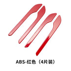 4pcs Set of Black Carbon Fiber Door Handle Covers for Tesla Model 3 & Y - Scratch-Resistant  Tape Polished Finish Amagi