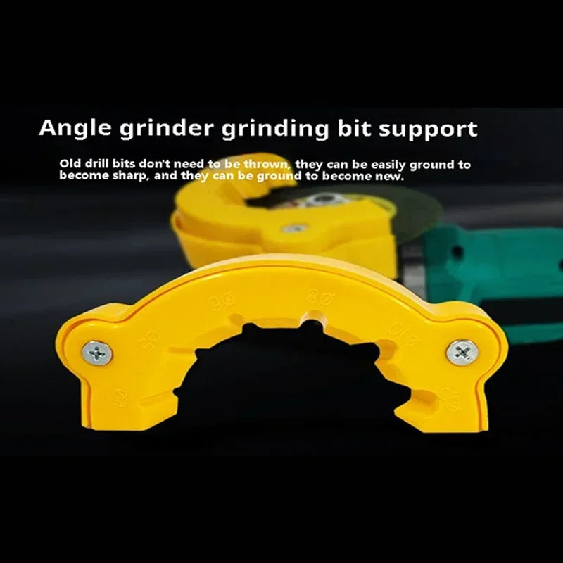 Drill bit sharpener suitable for all drill bits, suitable for angle grinder accessories, drill bit sharpener