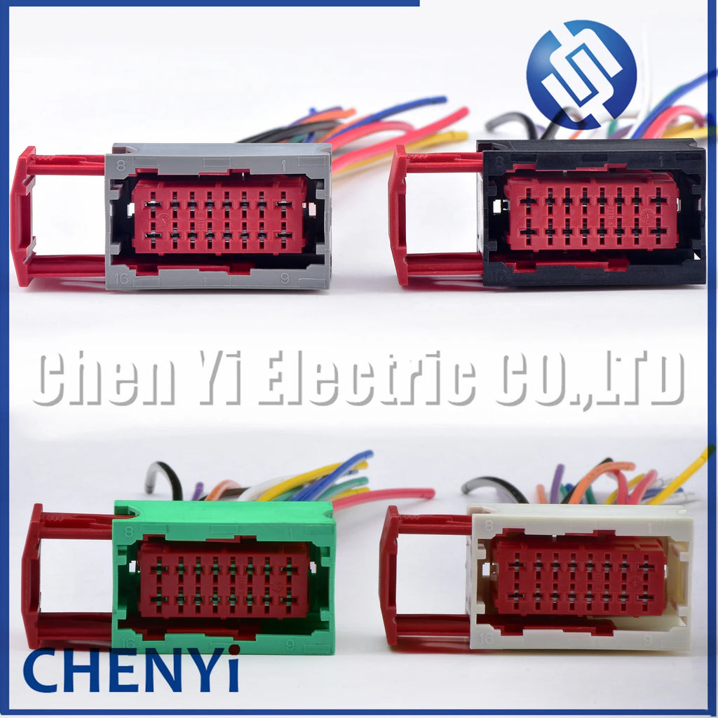 16 Pin Engine Compartment Fuse Box connector Wiring Harness cable plug For Peugeot 206 207 307 308 Citroen C2 c-quatre Triumph