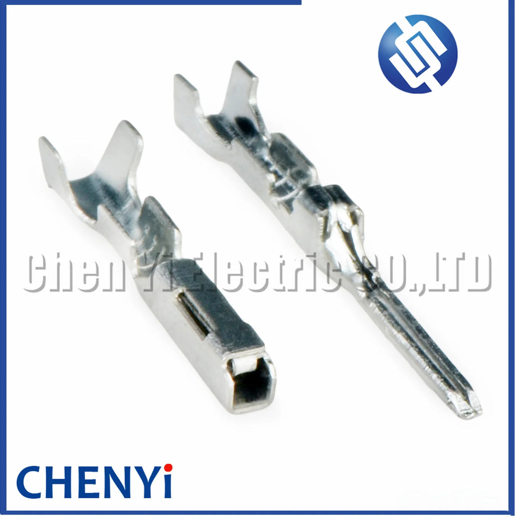50 Pcs 1 mm series Automotive Connector plug Wire Crimp loose Pin 173681-6 175062-2 173682-1 1743765-1 For 174044-2 175967-2