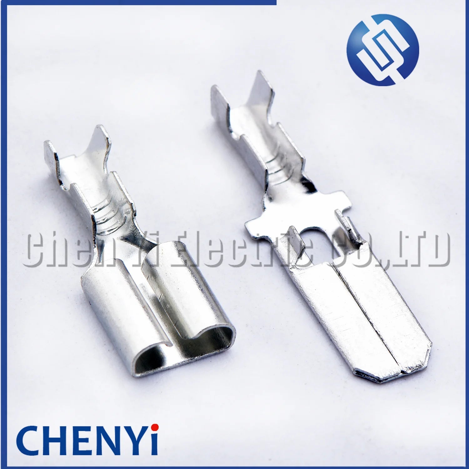 50 Pcs 6.3mm series male female auto wire terminal for connector crimp loose pin Brass tin plating terminals 1500-0080 7116-2641