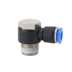 10/50/200PCS Pneumatic Straight Connector BSPT Thread, External Hex Air Hose Fitting 1/8 1/4 3/8 1/2 Inch for Air Compressor