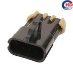3pin auto waterproof   electric   plastic  wire   harness   connector 15300003 12040977