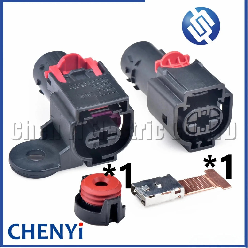 1 Pin Car start Steering Wire harness plug engine fuse box power connector 4G0 906 234 4G0906234B 4G0906234G 35069477