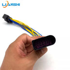 Suitable for Audi A4 A6L Q5 Q7 car xenon headlight assembly wiring harness plug and socket 14P extension wiring harness
