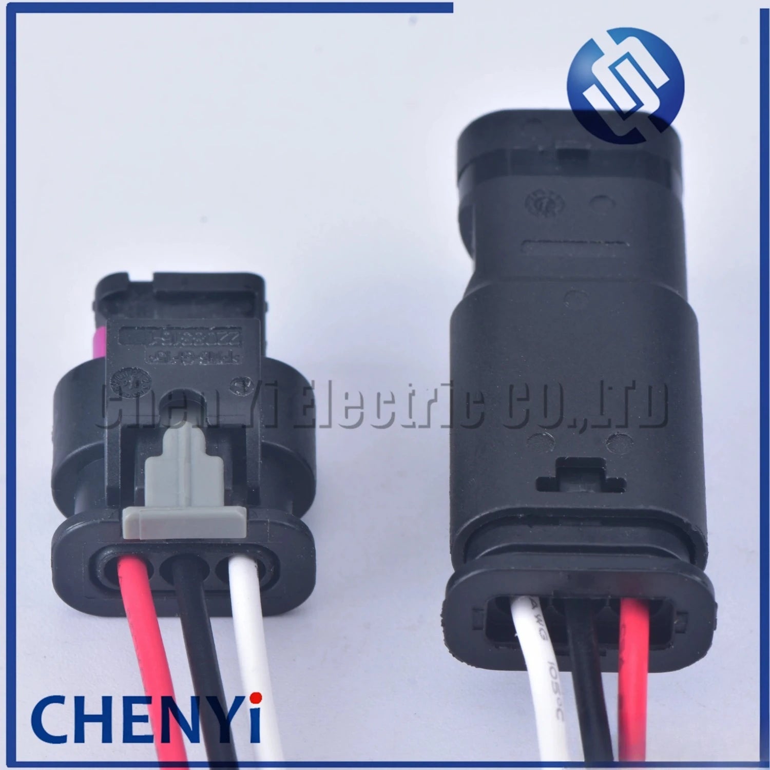 3 Pin PDC Parking Sensor Plug Connector For PASSAT A1 A3 A4 A6 A7 Q5 Q7 R8 4F0973703 1718653-1 4F0 973 703 With 15cm wire