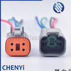 4 Pin male or female Auto Waterproof Connector DT06-4S DT04-4P Automotive Electrical Wire Harness pigtail Plug For Deutsch DT