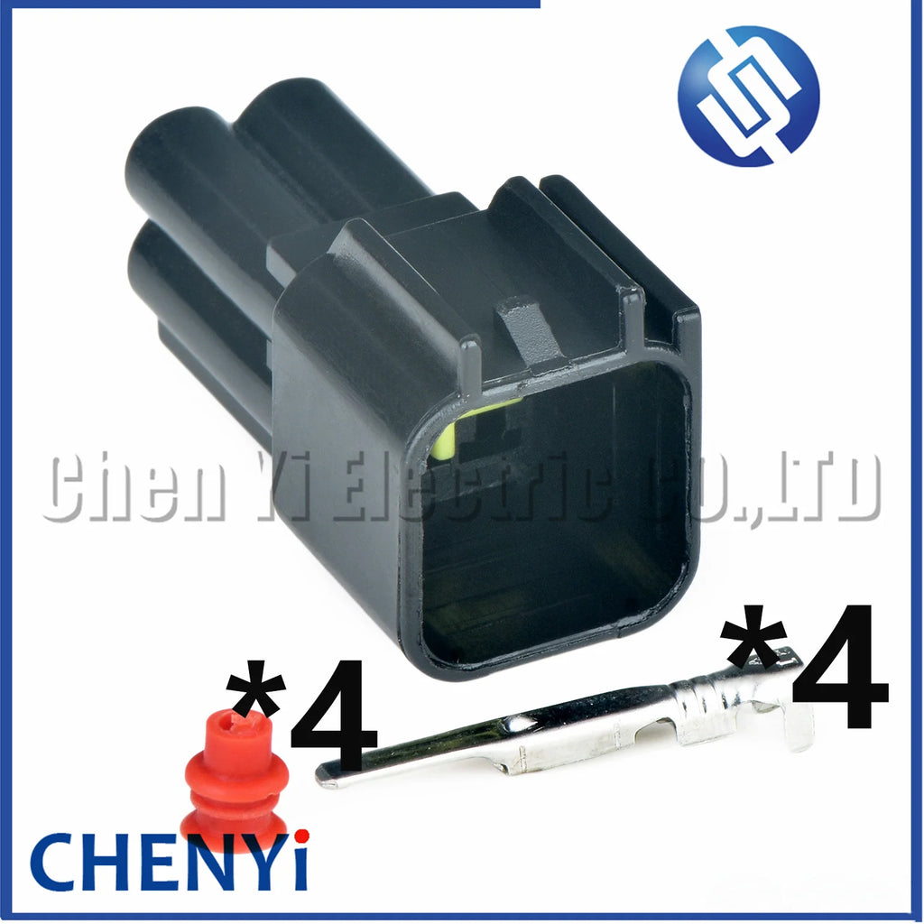 4 Pin Auto waterproof connector Ignition Coil plug FW-C-4F-B PA045-04027 FW-C-4M-B 12444-5504-2 For Furukawa Suzuki Yamaha Ford