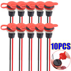 Type-C Female Chassis 2Pin Type-C Female Socket Connector Waterproof Jack Female Charging Port 3A USB-C Charger Plug Socket