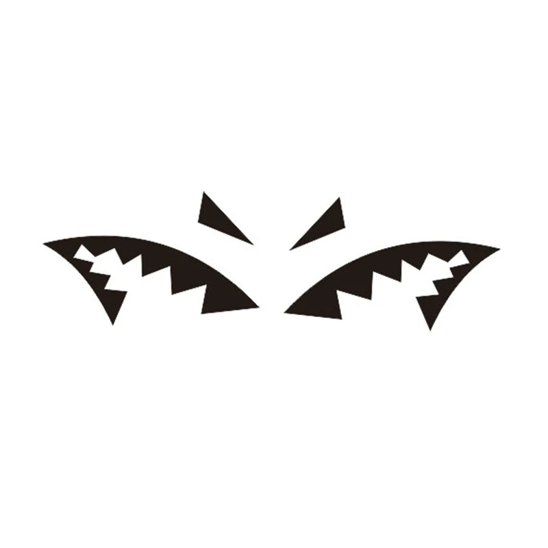 Car Antenna Shark Mouth Styling Stickers Fashion Reflective Vinyl Decals Shark Fin Antenna Decoration Sticker Accessories Tools
