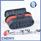 14 Pin Parking Plug connector 225201040011 967526-1 For Eberspacher Hydronic D5WZ D5WS D3WZ B4WSC HELLA 732261-00