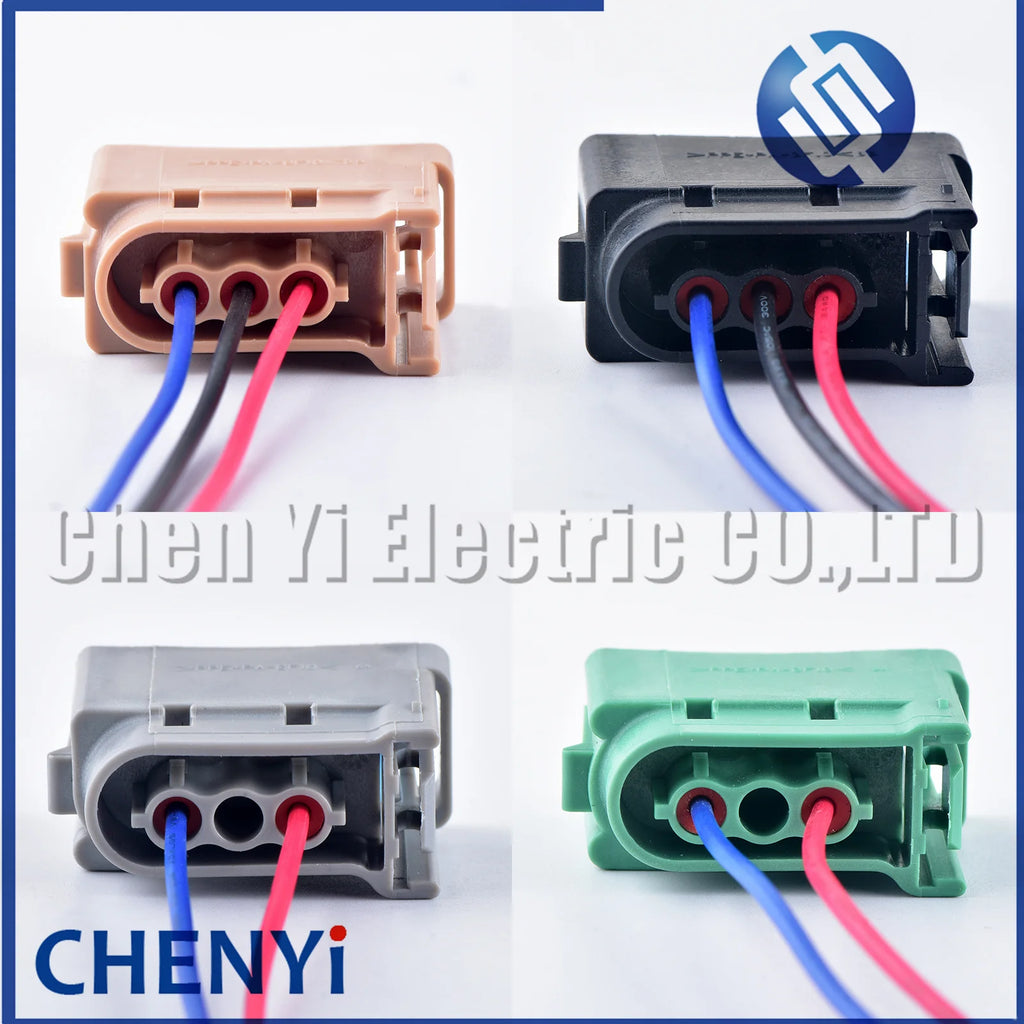 2/3 Pin Headlight connector Tail Turn Signal plug 2U5Z13411SA YF1Z13411CA For Ford Mustang F150 Focus Fusion Chevrolet Lincoln