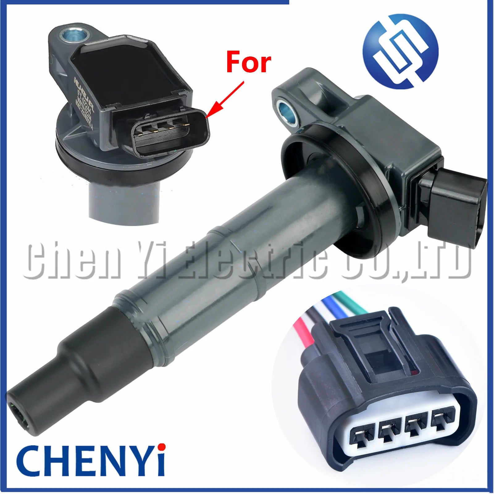4 Pin Car Ignition Coil Wire harness plug connector 7283-7449-30 For Toyota Lexus 2AZFE1ZZFE 90919-02244 90080-19015 90919-02248