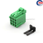 9pin auto waterproof electric plastic wire harness connector 1-967621-6