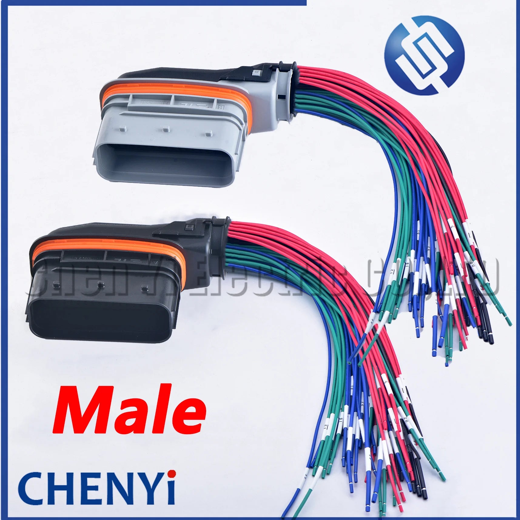 Engine ECU DCU Computer Board Wiring Plug Socket 1-1418883-1 2-1718324-1 2-1418883-1 1-1394453-1 1-1718324-1 For Volvo DH4 D13C