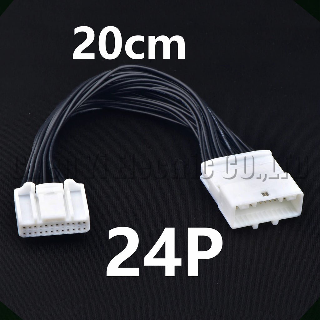 24-Pin Wire Harness Automotive Audio Navigation Connector Socket harness Toyota Toyota