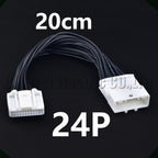 24-Pin Wire Harness Automotive Audio Navigation Connector Socket harness Toyota Toyota