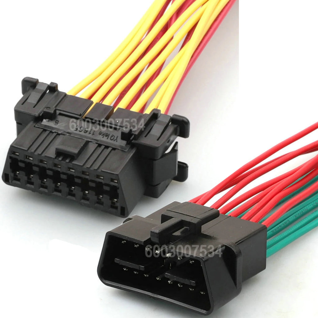 16 Pin Connector Unsealed 1.8mm Series Male Female Connectors Cable Plug Motorcycle Electrical Harnesses for Toyota 179631-2