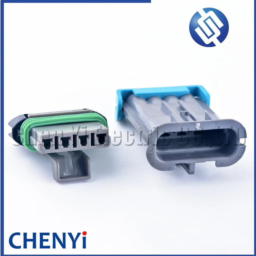4 Pin Automobile connector Metri-Pack 280 Series Blower Motor Resistor Plug 12129600 12129565 15306069 For GM Buick Regal