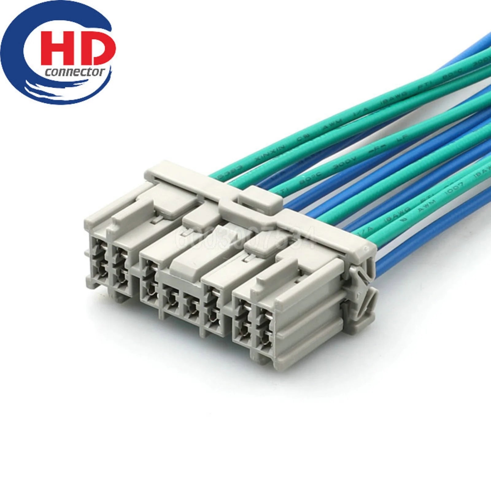 14 Pin 6098-0254 6098-0253 2.2mm Cable Auto Wiring Harness Connector Plug AC Assembly Car Electrical Wire Socket