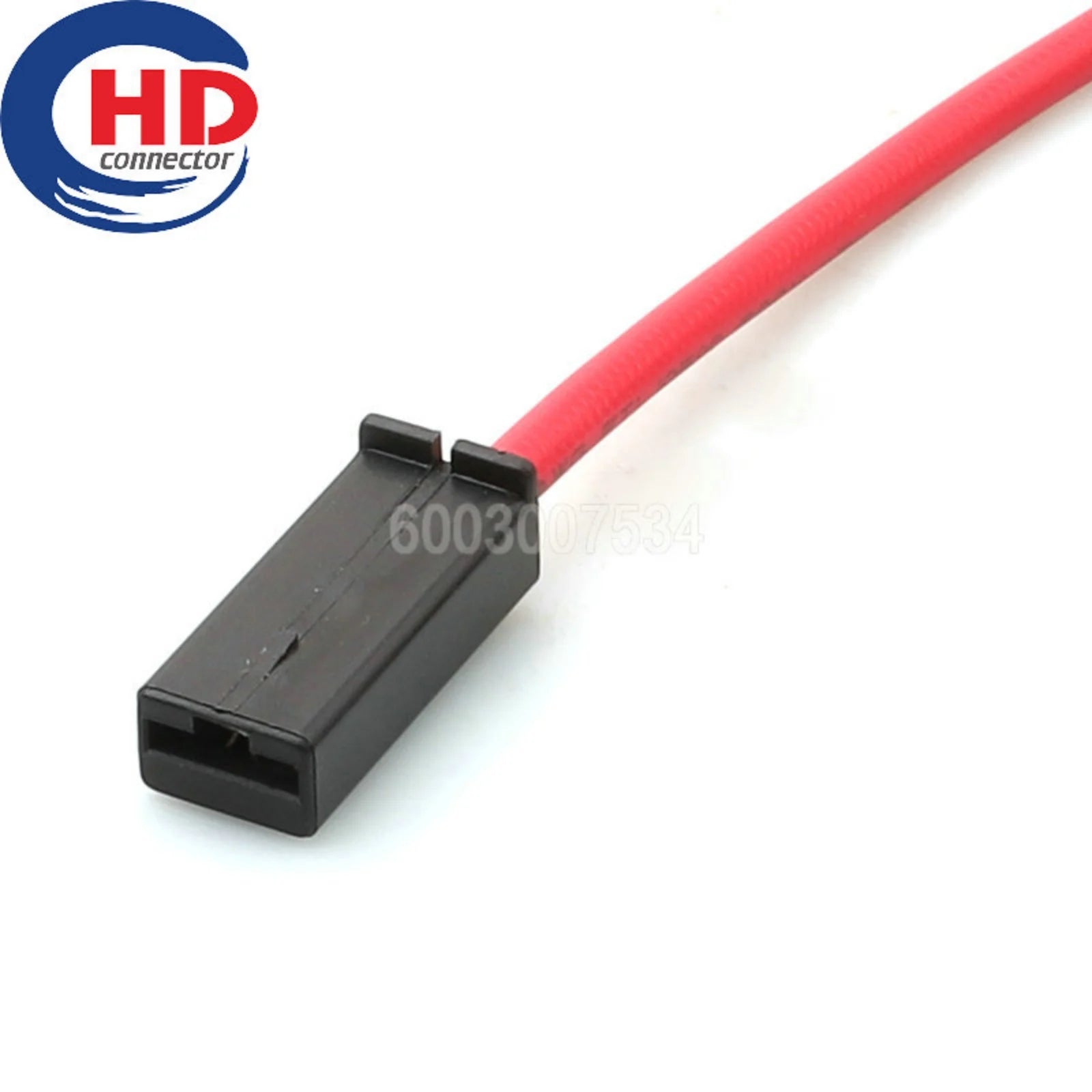 1 Pin Connector Unsealed 6.3mm Female Connector Cable Plug Motorcycle Electrical Harnesses Wiring Harness 180905-5