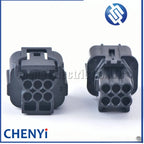 6 Pin Auto Waterproof Socket Car taillights Wire Harness Connector Front bumper radar plug HP281-06020 HP285-06021 HP291-06040