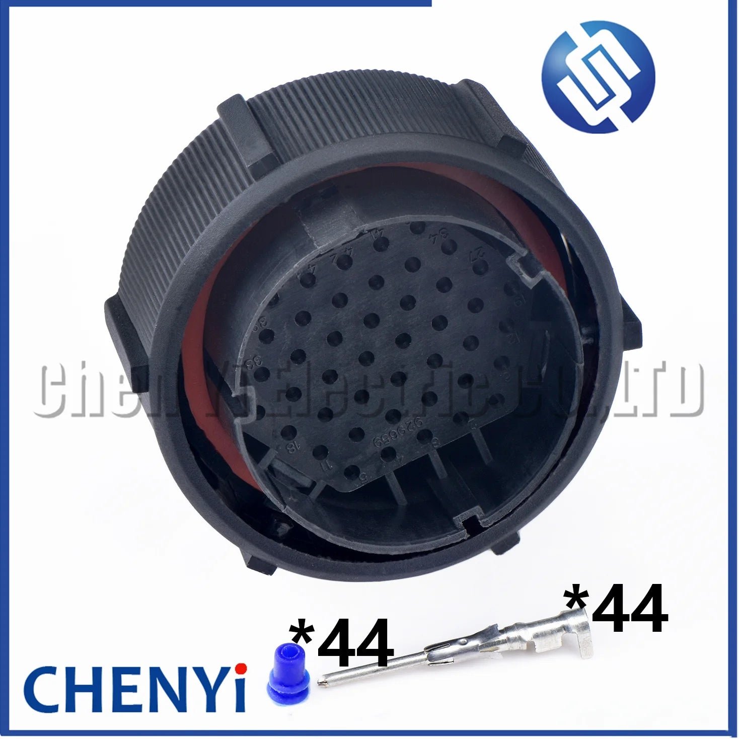 44 Pin Auto waterproof connector Truck engine frame chassis harness plug 929661 929659 828895-1 For Delong F3000 M3000 X3000 J6