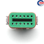 12pin auto waterproof electric plastic wire harness connector DT06-12SA-CE05