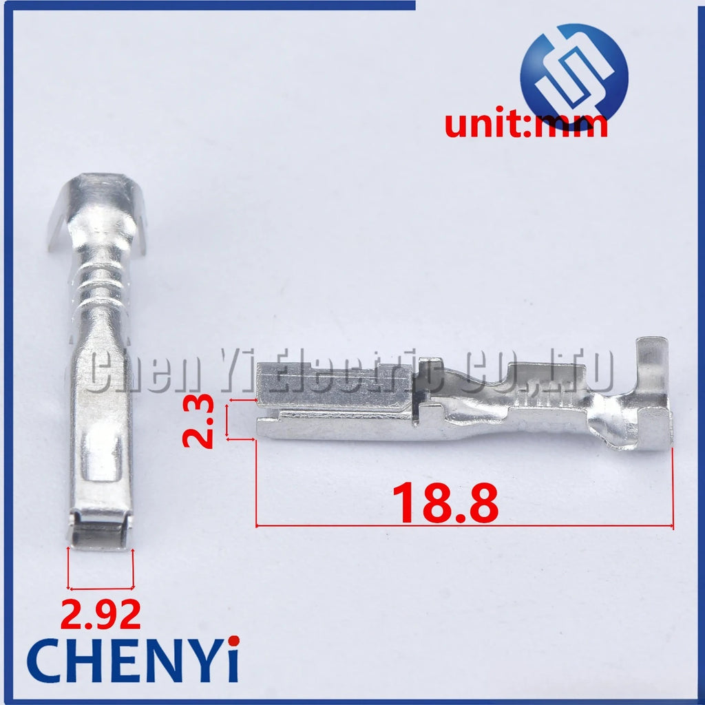 50 pcs 2.2 mm wire female male crimp terminal for DL TL SL Sealed series auto electrical connector 8100-1429 8230-4472
