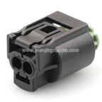 AMP 2 Pin Connector 0.6mm Male Female Connectors Auto AC Assembly Terminal Wire Harness Plug Socket 7-967570-4 968405-1