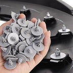 10/50pcs Car Fender Plastic Rivet Clip Car Wheel Arch Trim Clips Fastener Portable Plastic Rivet Glue Clip for BMW Mini R50 R53