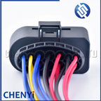 14 Pin/Way Car Headlight Connector Lamp Plug With Wire Harness Cable 1719104 1719105 1719105-2 For Ford Focus Mk3 max left H7