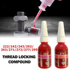 1 Pcs 10ml Threadlocker 222/242/243/262/263/271/277/290 Anaerobic Glue Anti-loose Fastening Sealant Adhesives Caulk Adhesives