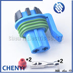2 Pin Automotive waterproof connector fog light plug Harness connector CY000201A-2.8F CY000201B-2.8F For GM chevrolet With Pin