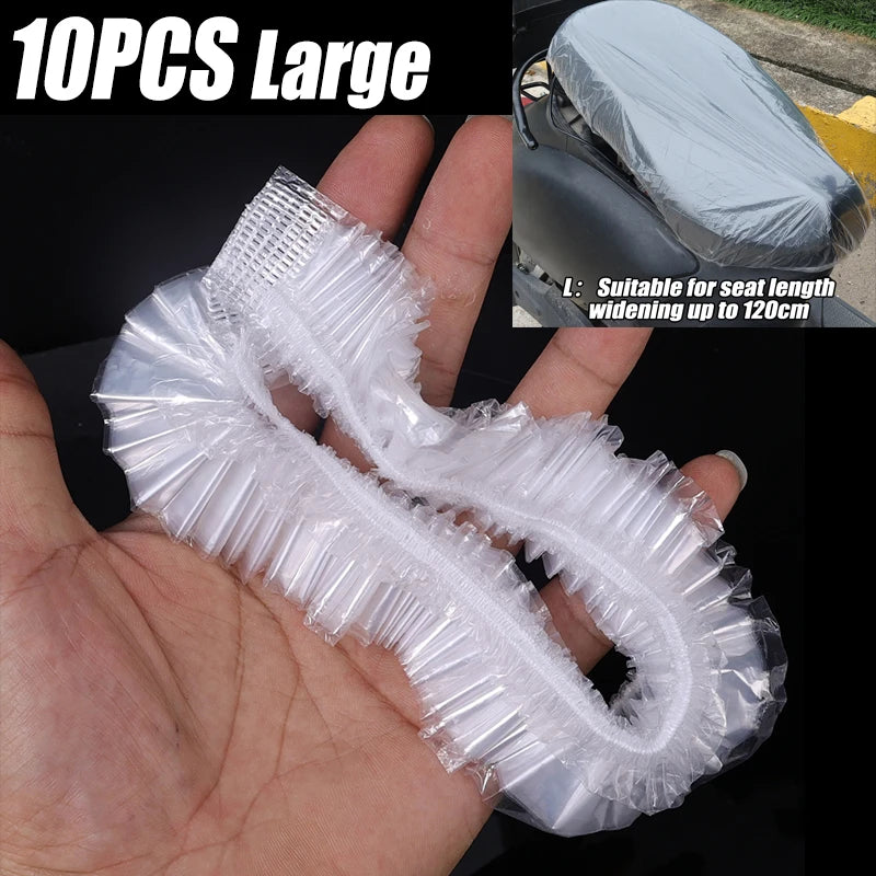 Disposable Seat Covers Motorcycles Electric Vehicle Protective Cover Waterproof Care Cleaning Beauty Disposable Seat Covers