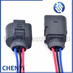 3 Pin 1.5mm auto waterproof Air-Condition pressure switch Temp sensor Reversing radar wires Plug 1J0973803 1J0973703 1J0 973 703