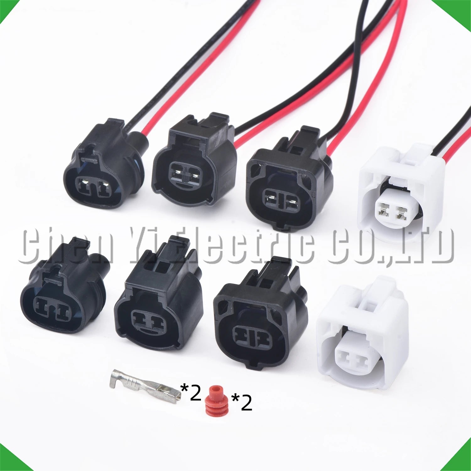 2-Pin Connector Connector Intake Temperature Sensor light signal Wiper sensor fog light