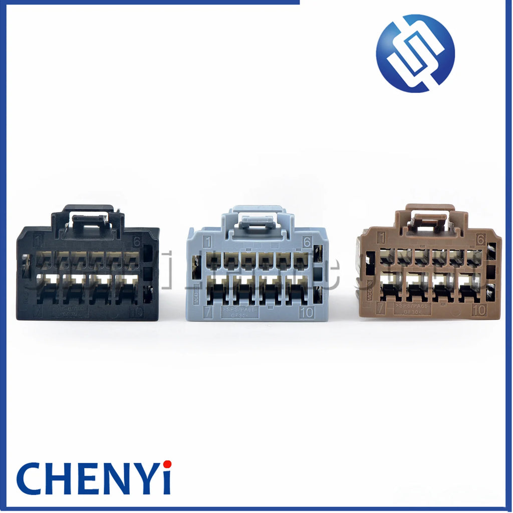 10 Pin auto connector Car Power amplifier host plug 31372-1100 31372-1000 31372-1200 For Ford Cadillac Chevrolet Buick GMC