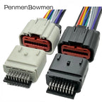 1 Set 18 Pin 2203663-6 Car ECU Air Flow Meter ACC Electrical Cable Connectors Wire Harness Plug For Ford 1488533-6 1488533-5