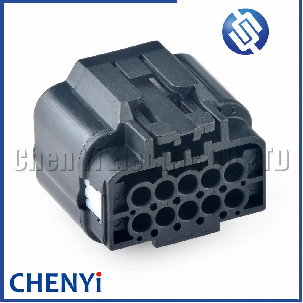 10 Pin Automotive waterproof connector harness plug 6189-0767 For Hitachi excavator 4HK1 6HK1 EGR Solenoid Valve