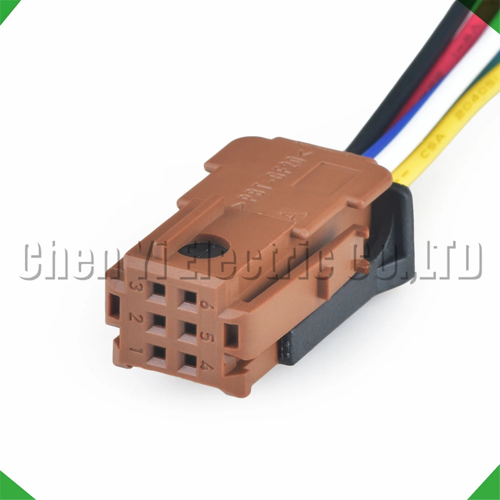 6-Pin Auto Connector Connector Rearview reverse mirror harness 953382-1 953382-2 953382