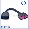 1Pcs 10P to 14P Conversion harness plug 1J0973737 1J0973835 For Halogen Headlamps convert Xenon Headlights adapter cable
