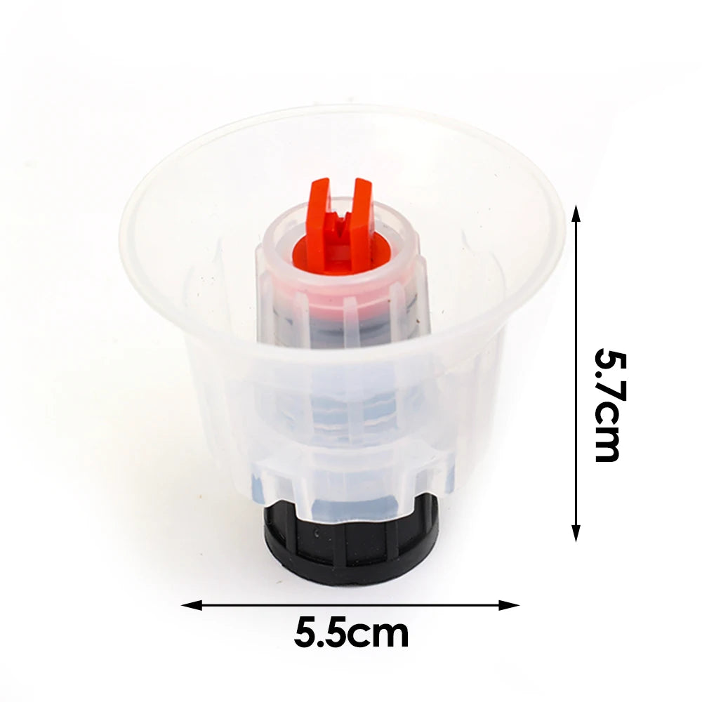 16mm Foam Nozzle Car Wash Foam Spray Nozzle Windscreen Fan Foam Nozzle Internal Thread Car Wash Water Gun Nozzles